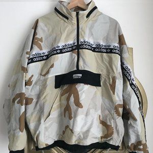 Adidas Hooded Camo Parka Jacket